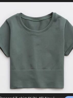 Offline by Aerie cropped tee